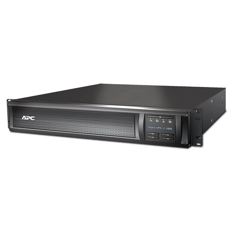 APC Smart-UPS X 1000 Rack/Tower LCD - Onduleur (rack-montable) - CA 230 V - 800 watt - 1000 VA - RS-232, USB - connecteurs de sortie : 8 - 2U - noir