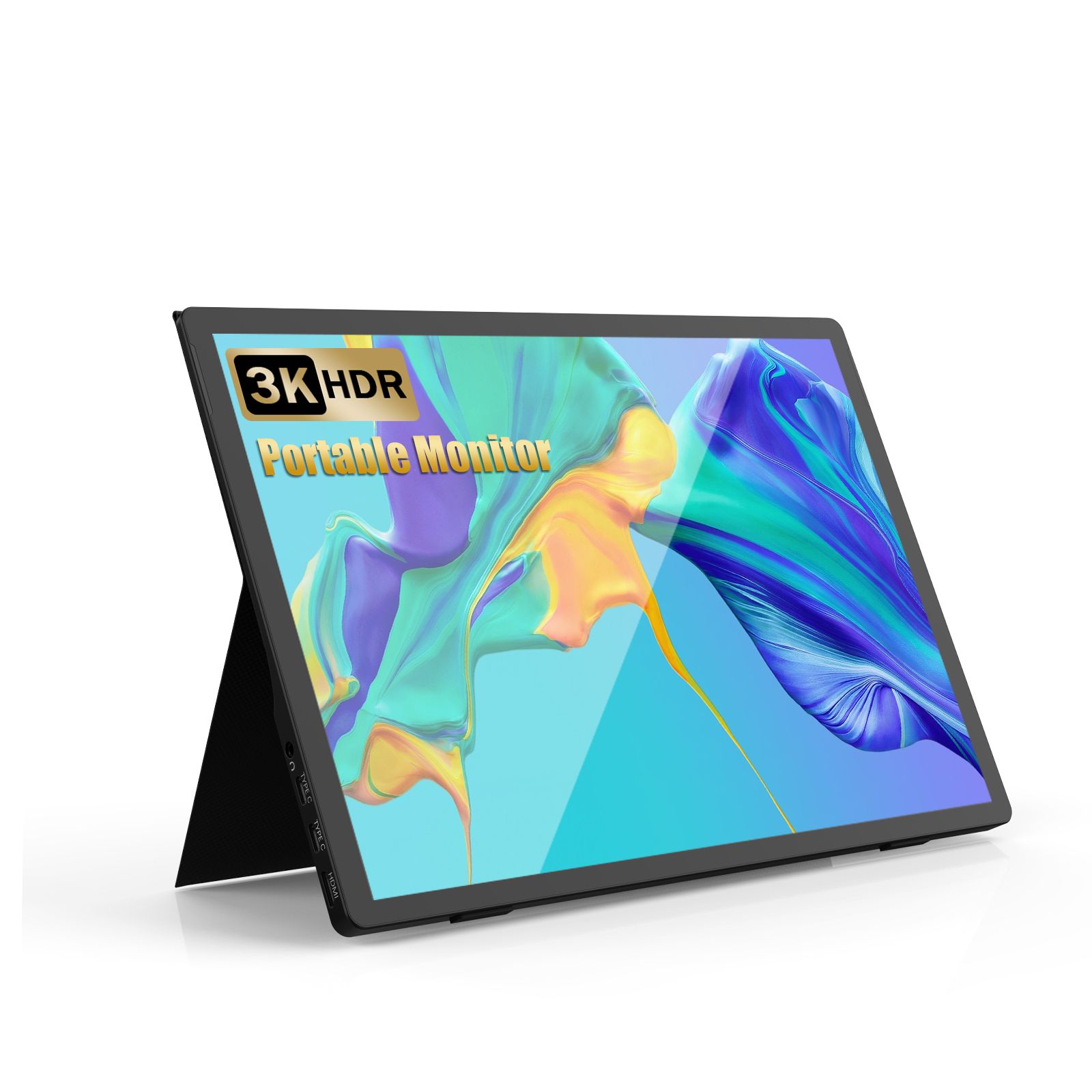 ZEUSLAP Z13K moniteur portable 13,5 pouces, 3K 60Hz QHD double écran pour ordinateur portable, Surface Book, Surface Pro 8/9, Macbook Pro 13,5" 1:1 moniteur d'extension pour ordinateur portable.