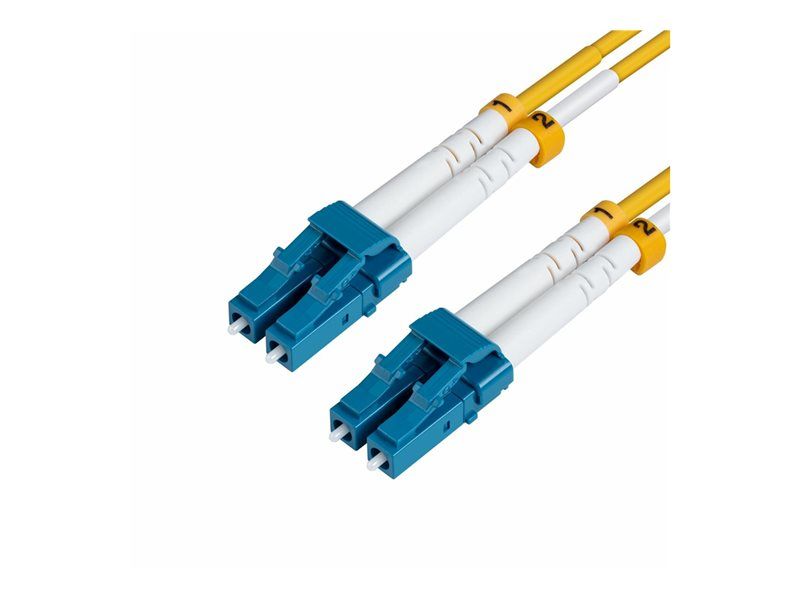 MicroConnect - Câble réseau - mode unique LC/UPC (M) pour mode unique LC/UPC (M) - 6 m - fibre optique - 9 / 125 micromètres - OS2 - sans halogène - jaune