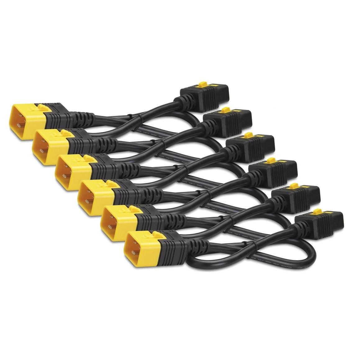 Cable de alimentación APC - IEC 60320 C19 a C20 - 240V CA - 16A - 1,22m - bloqueado - negro