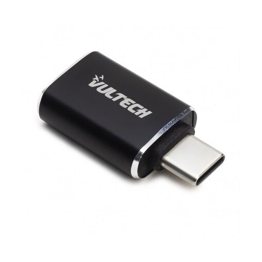 Vultech USB-C to USB-A Cable Adapter, Black