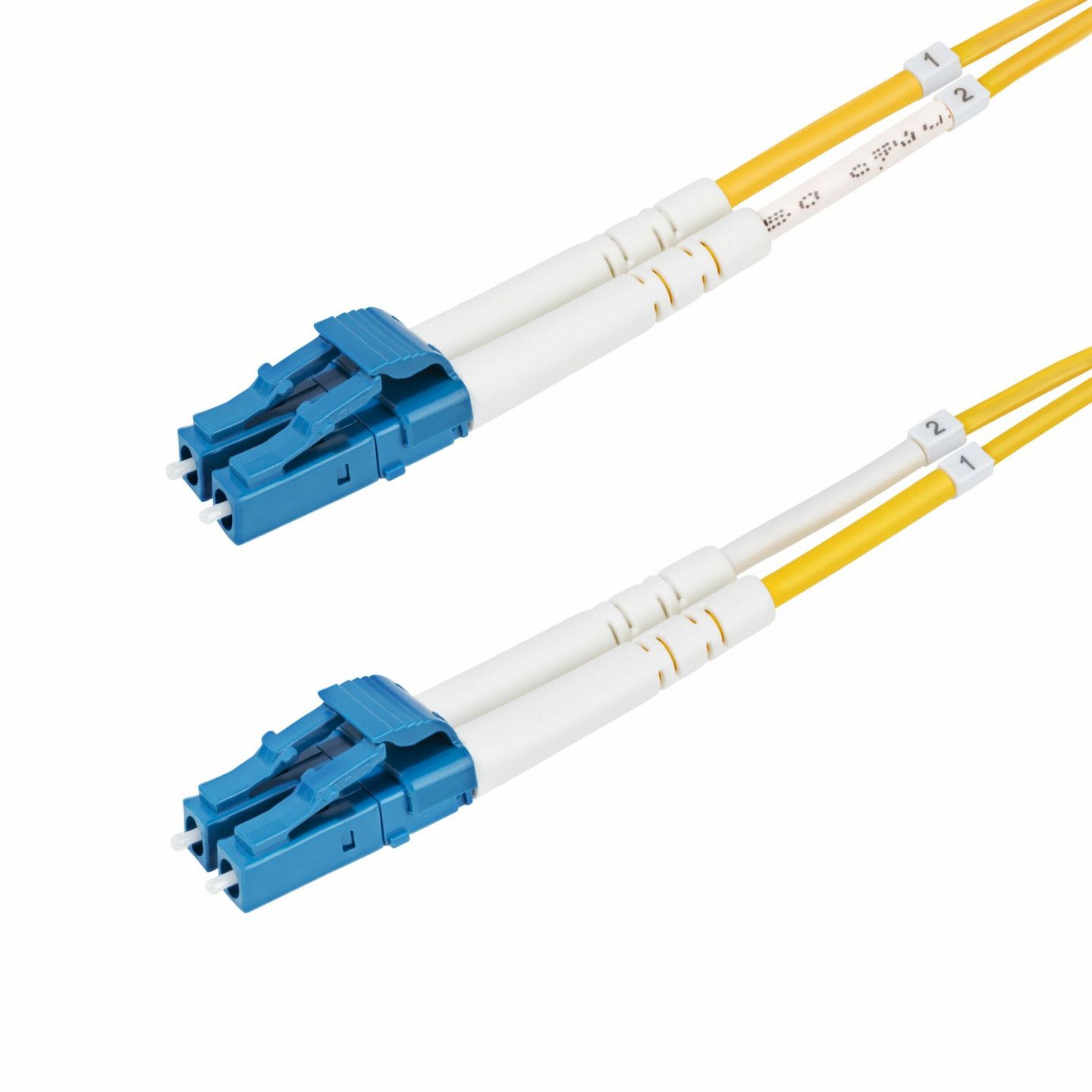 StarTech.com Câble Fibre Optique de 6m Monomode LC à LC (UPC) OS2, LSZH - Cordon de raccordement - mode unique LC/UPC (M) pour mode unique LC/UPC (M) - 6 m - 6 m - 2 mm - fibre optique - duplex -...