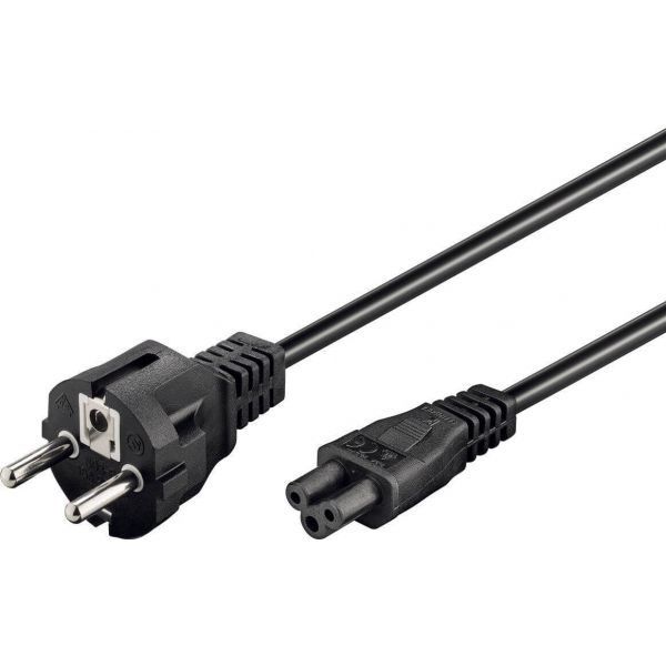 Câble d'alimentation Ewent Ec1907 Schuko pour Iec C5 1.8M noir