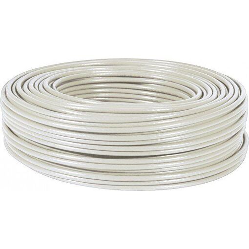 Câble réseau solide Ekivalan CAT6A, gris, 100m