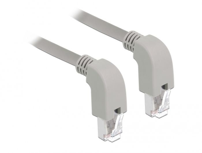 DeLOCK 85877 câble de réseau Gris 1 m Cat6a S/FTP (S-STP)