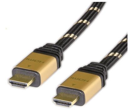 Roline Gold Câble Hdmi High Speed, M-m 2,0m