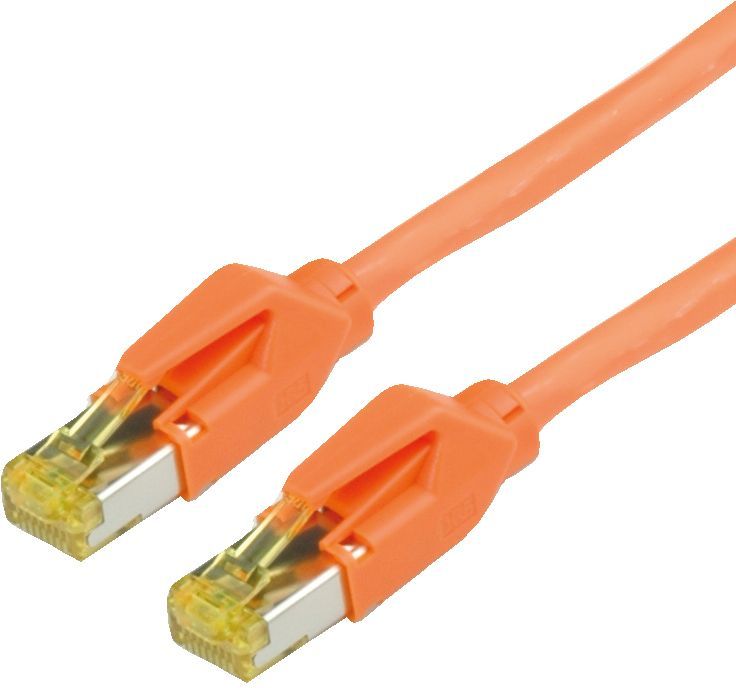 Draka Comteq Cat.6a 5m Câble De Réseau Orange Cat6a S/ftp (s-stp)