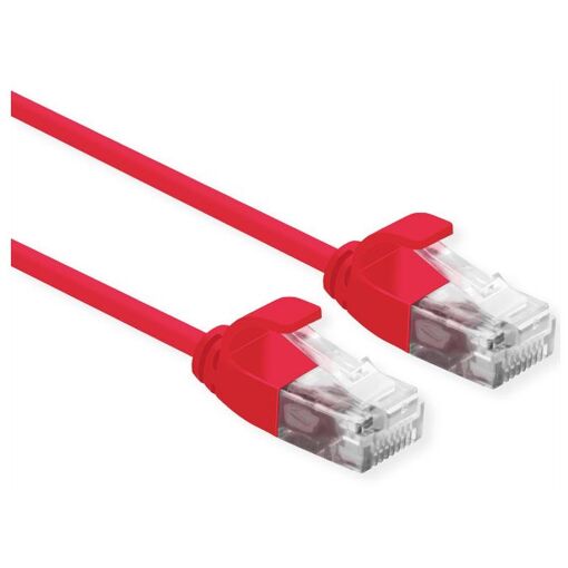 Cable de red Roline rojo 0,3 m Cat6a U/UTP (UTP)