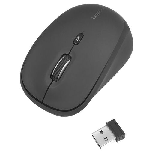 Souris de bureau Logilink sans fil optique pour droitier