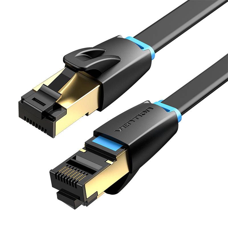 Ethernet Rj45 Flat Network Cable Vention Ikcbg, Cat.8, U/ftp, 1.5m (b