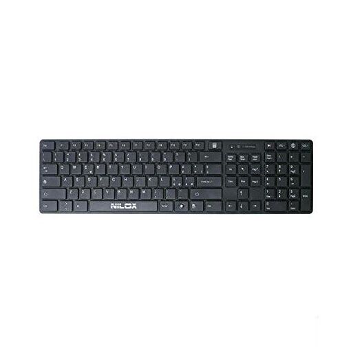 Teclado inalámbrico Nilox KT40W - Negro