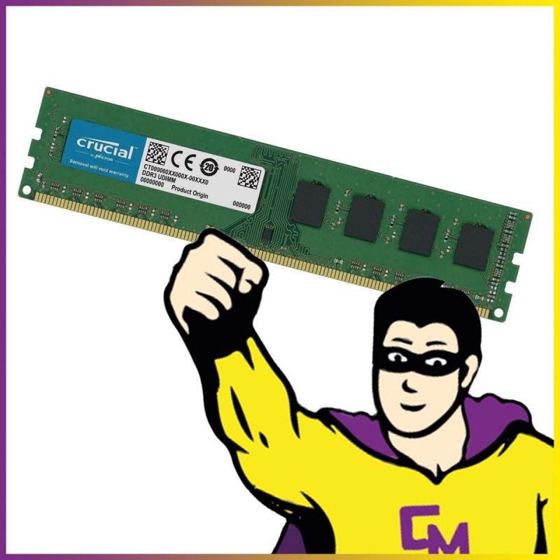 8Go RAM Crucial CT102464BA1339.C16FER DDR3 PC3-10600U 1333Mhz 1.5v CL9