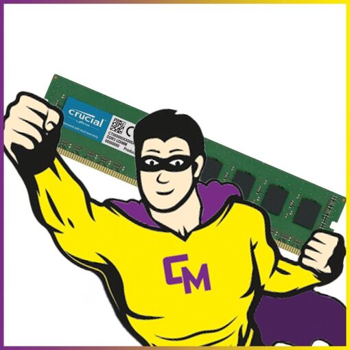 Memoria RAM Crucial CT25664BA160B.C8FER2 DDR3L PC3-12800U 1600Mhz 1.5v CL11, 2 GB