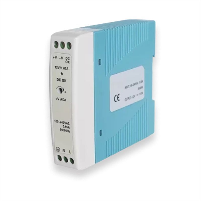 Teltonika - Alimentation électrique (montable sur rail DIN) - CA 85-264 V - 20 watt - pour Teltonika RUT200, RUT956, TSW210