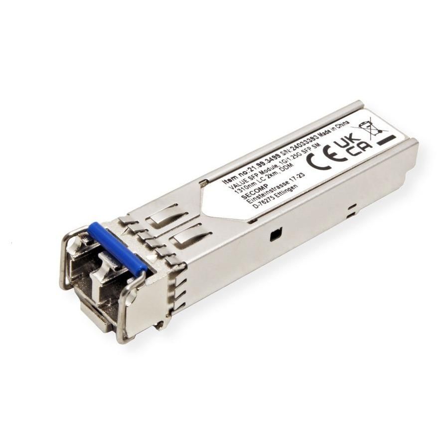 VALUE 21.99.3499 module émetteur-récepteur de réseau Fibre optique 1250 Mbit/s SFP 1310 nm