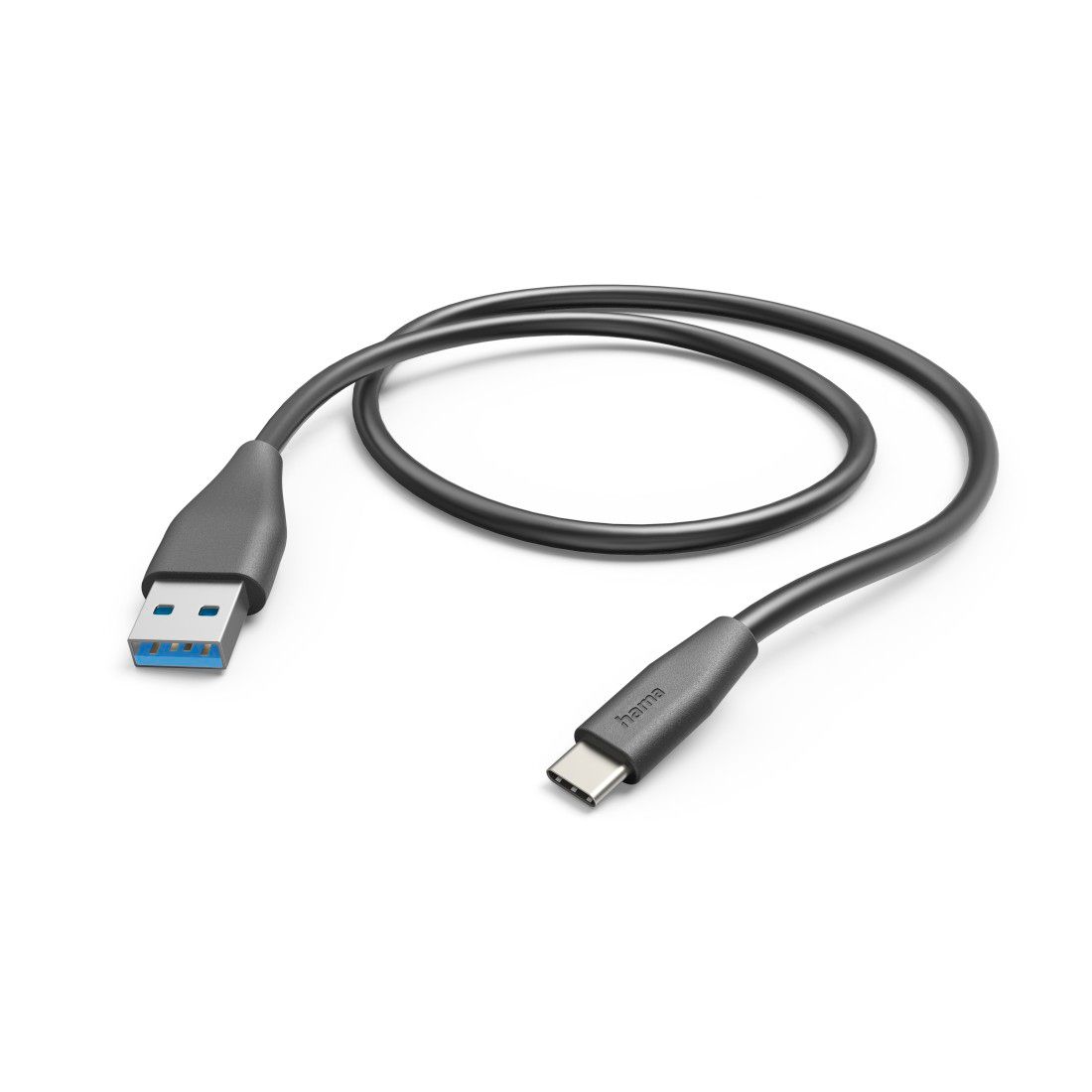 Câble de charge, USB-A - USB-C, 1,5 m, noir