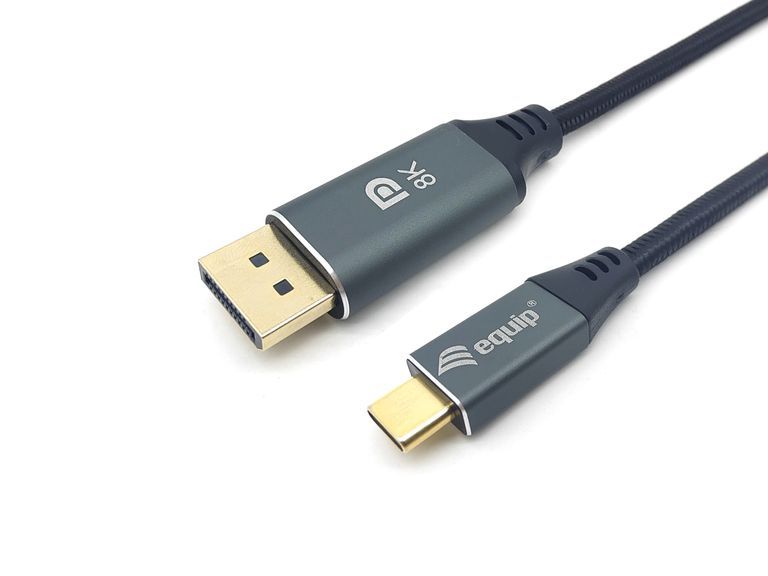 Equip Câble USB-C vers DisplayPort Premium, M/M, 1,0 m, 8K/60Hz