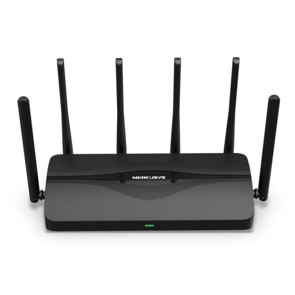 Mercusys MR47BE routeur sans fil 2.5 Gigabit Ethernet Tri-bande (2,4 GHz / 5 GHz / 6 GHz) Noir