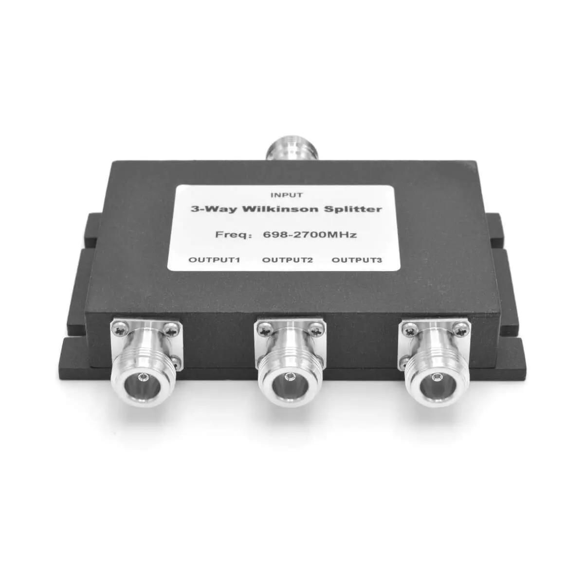 Répartiteur 3 Voies N Femelle 50 Ohm RANGEFUL WS3W Répartiteur de Signaux Cellulaires pour LTE CDMA GSM 3G 4G 5G Signaux 698 2700MHz pour Amplificateur Répétiteur de Signaux Mobiles