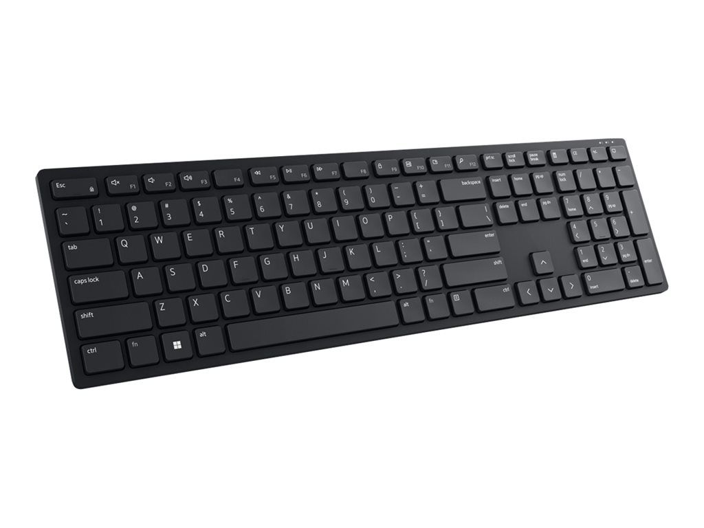 Dell KB500 - Clavier - sans fil - 2.4 GHz - QWERTY - Espagnol - noir - avec 3 years NBD Advance Exchange