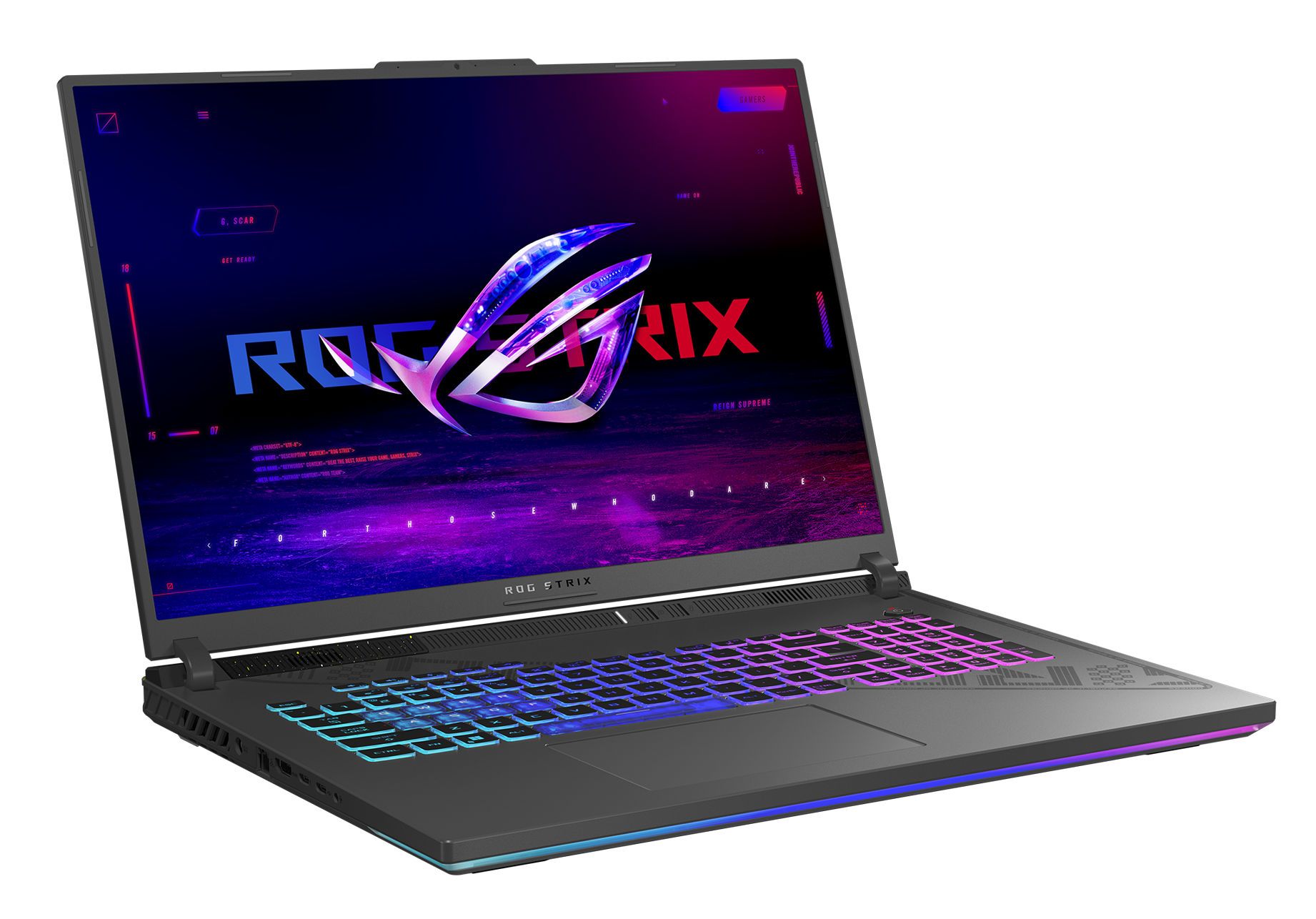 PC portable Gamer Asus ROG STRIX G18 G814FP-S9036W (Ryzen 9 / RTX 5070 / 32 Go / 1 To) - 18