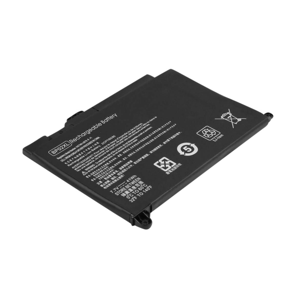 Batterie pour PC HP Pavilion 15-AU010WM 7,7V 5325mAh Li-Polymer Noir