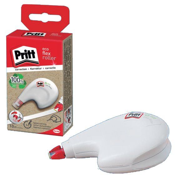 Pritt Correttore a Nastro Eco Flex Roller Bianco 4,2 mm x 10 m Confezione da 10
