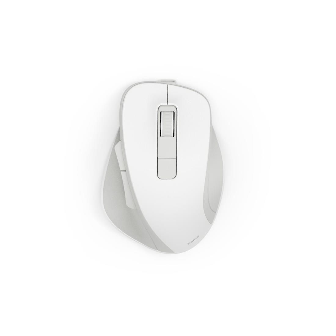 Hama Souris optique ss fil 6 boutons "WM-500", silencieuse, Blanc