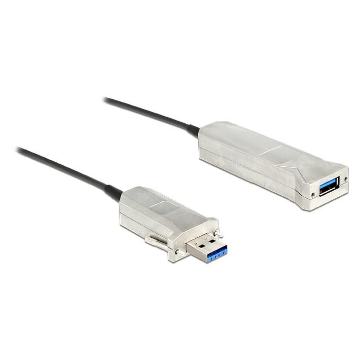 Delock 50m USB 3.2 Gen 1 Cable (USB A to Micro-B/A)