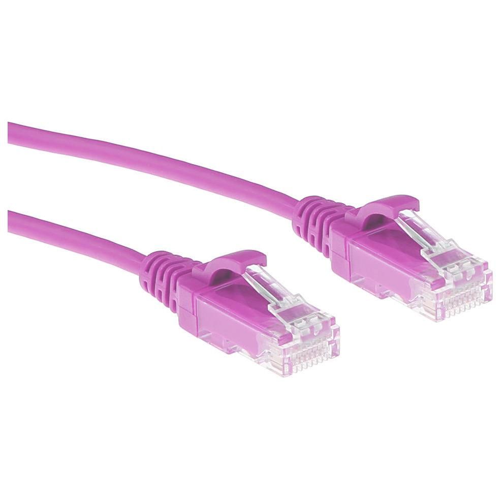 ACT DC9451 câble de réseau Rose 1,5 m Cat6 U/UTP (UTP)