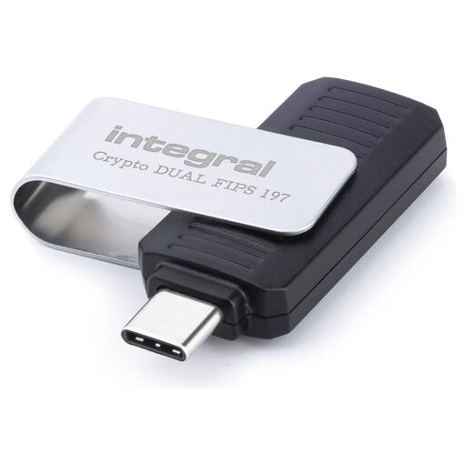 Integral Crypto-C Dual USB 3.2 - 32GB Encrypted USB Drive