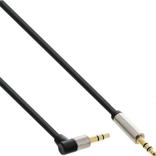 Cable de audio InLine 99222, 2 m, 3,5 mm, Negro