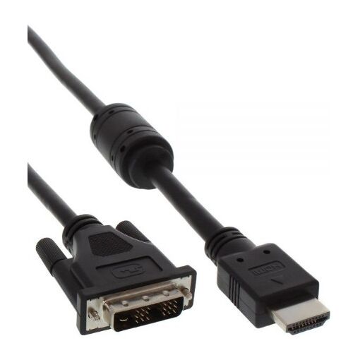 Adaptateur câble vidéo InLine 1,5 m HDMI-DVI