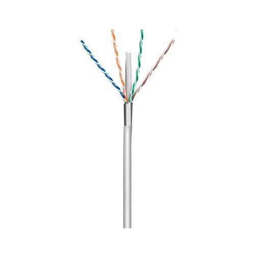 Câble réseau Ewent IM1220 Cat.6 F/UTP en PVC, bobine de 305 m, gris