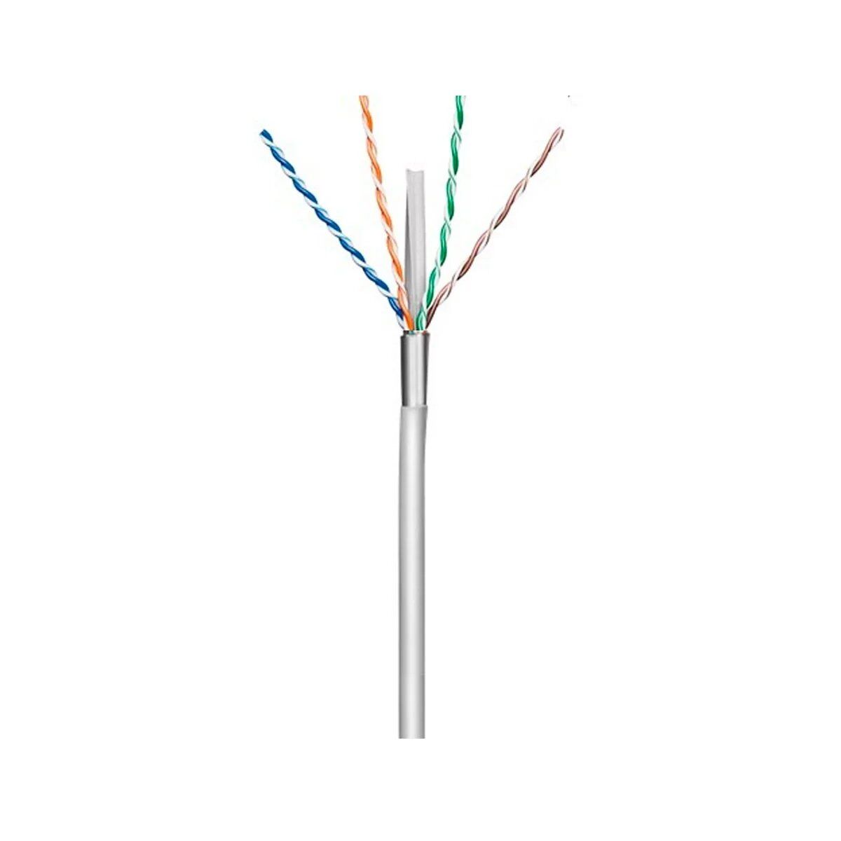 Câble réseau Ewent IM1220 Cat.6 F/UTP en PVC sur bobine de 305m gris
