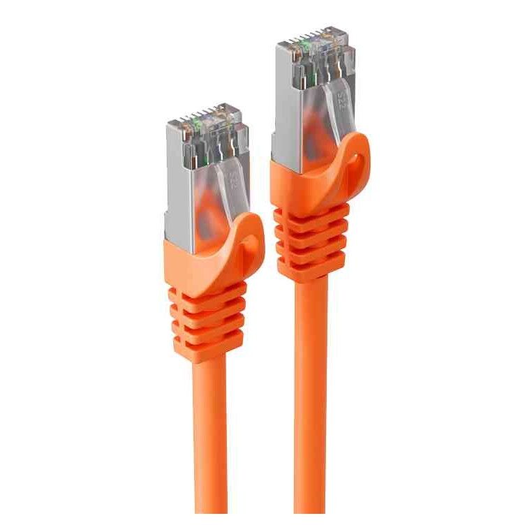 shiverpeaks Câble patch, Cat. 6A, S/FTP, 0,50 m, orange