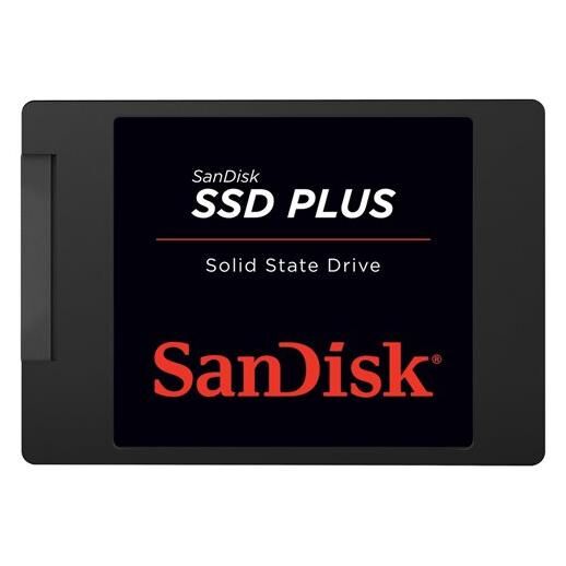 SanDisk Plus - SSD - 500 Go - interne - 2.5" - SATA 6Gb/s