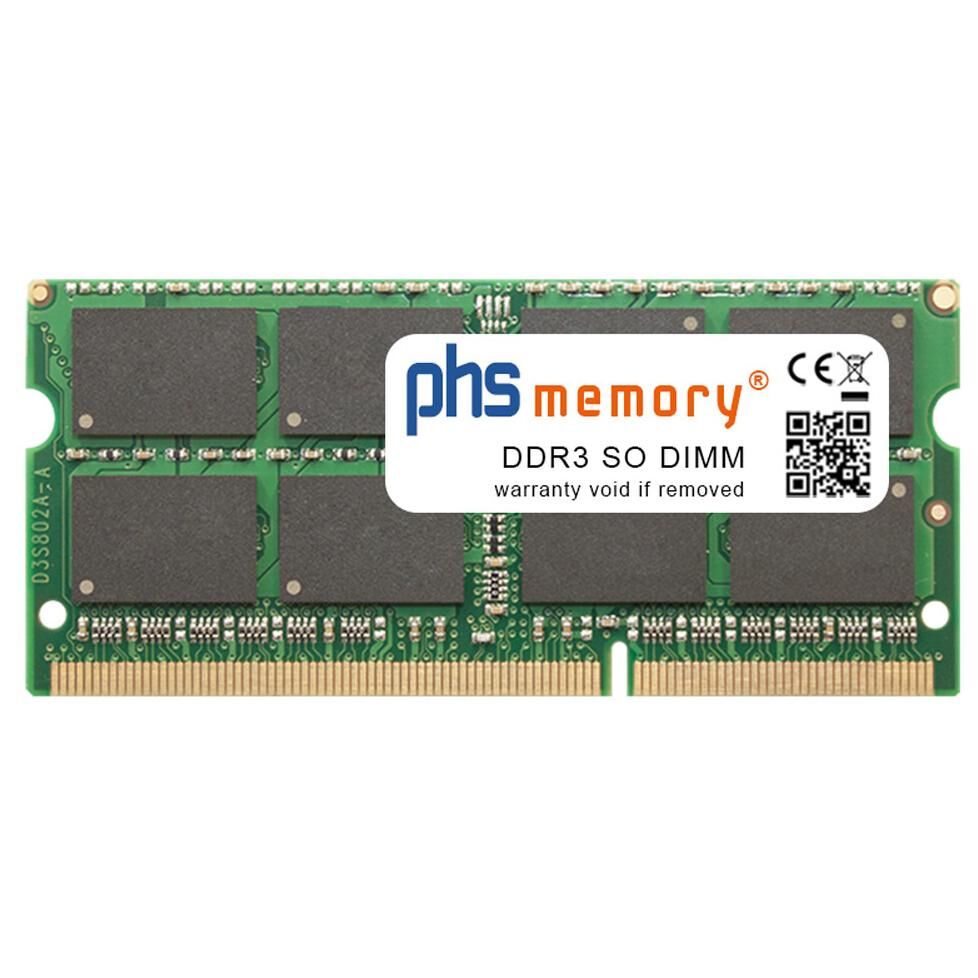PHS-memory SP234495 module de mémoire 4 Go 1 x 4 Go DDR3 204-pin SO-DIMM