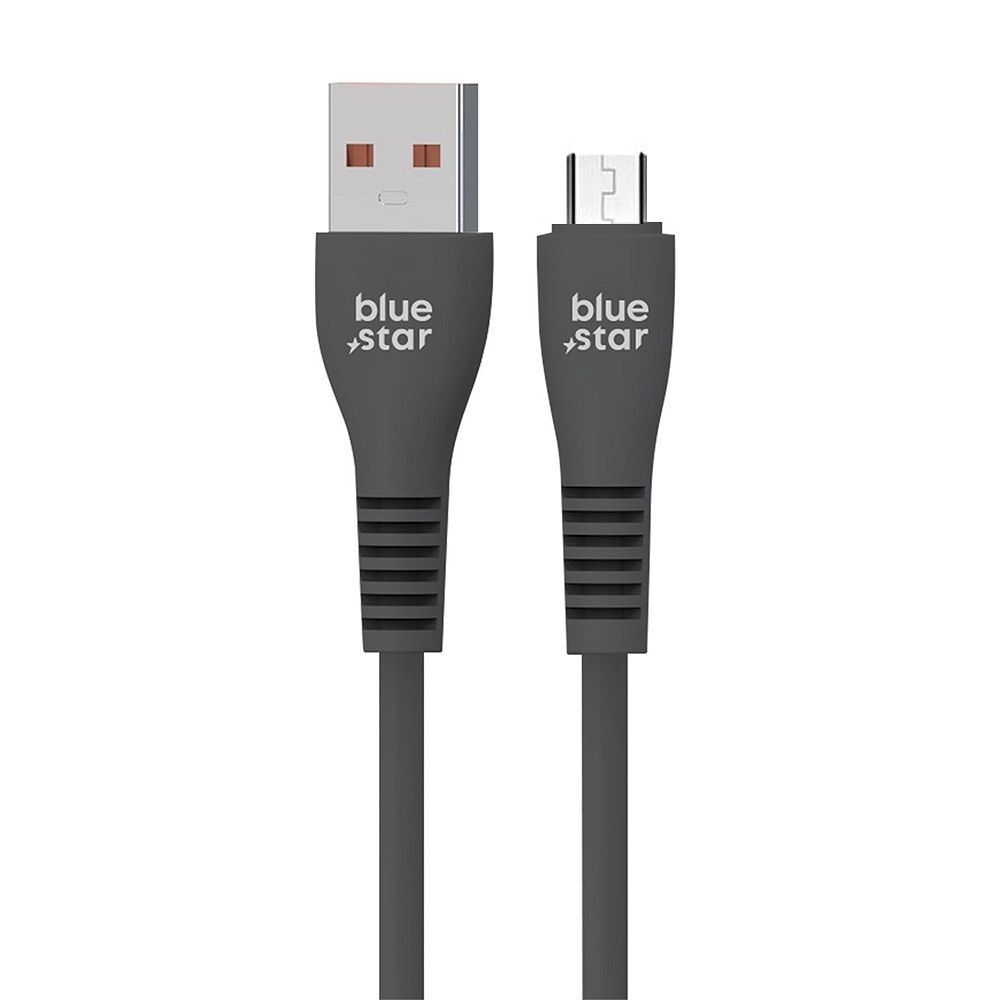 Blue Star Cable USB A vers Micro USB 2A 1m Noir