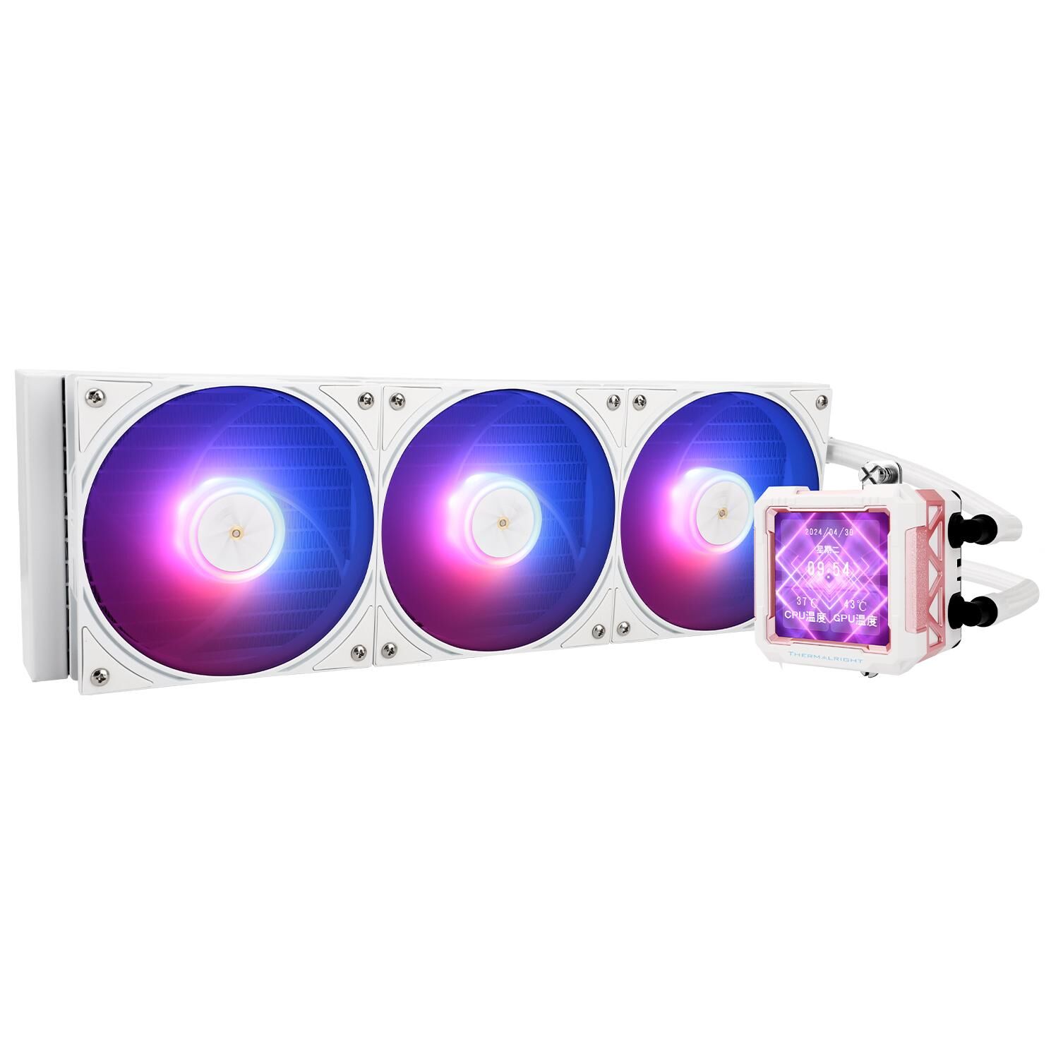 Thermalright Frozen Warframe PRO 360 Processeur Refroidisseur de liquide tout-en-un 12 cm Blanc