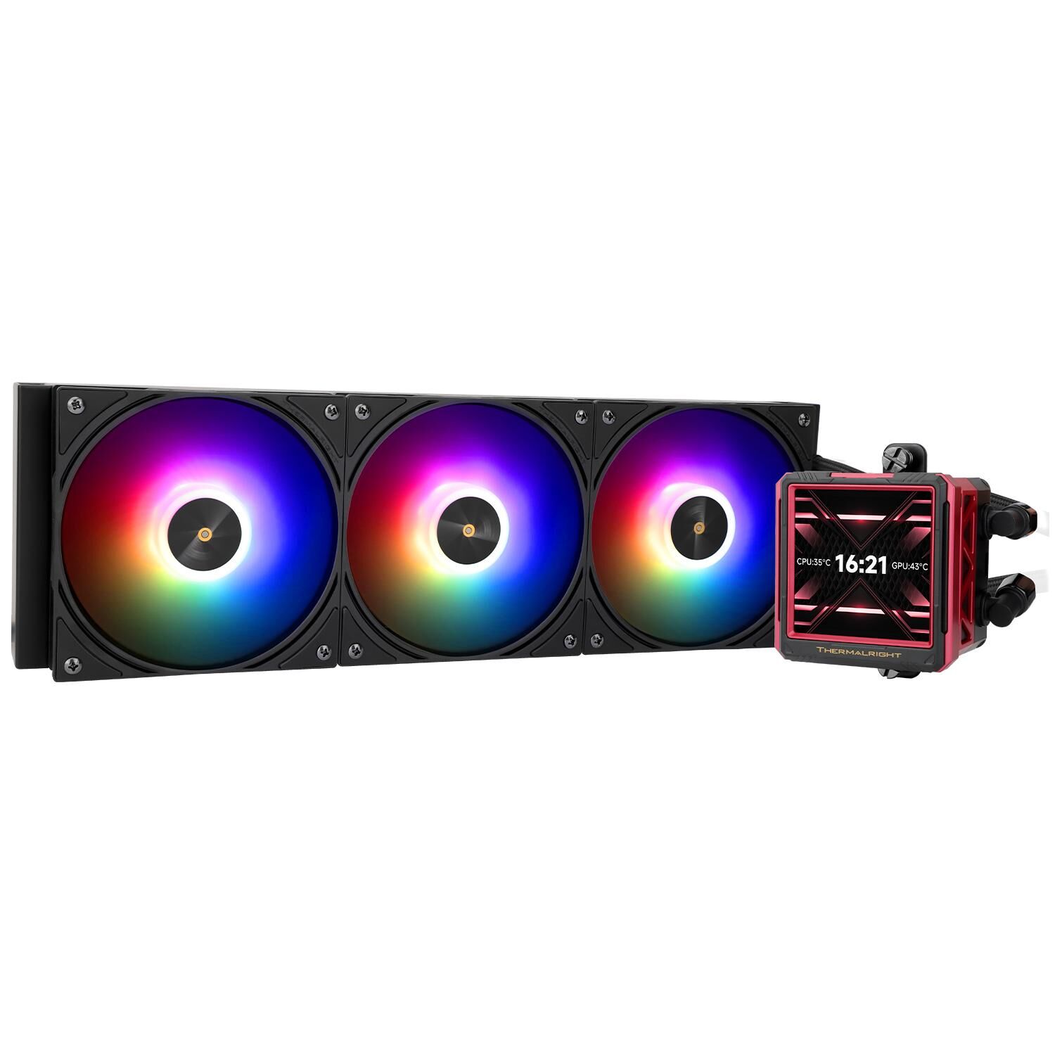 Thermalright Frozen Warframe 360 ULTRA Processeur Refroidisseur de liquide tout-en-un 12 cm Noir