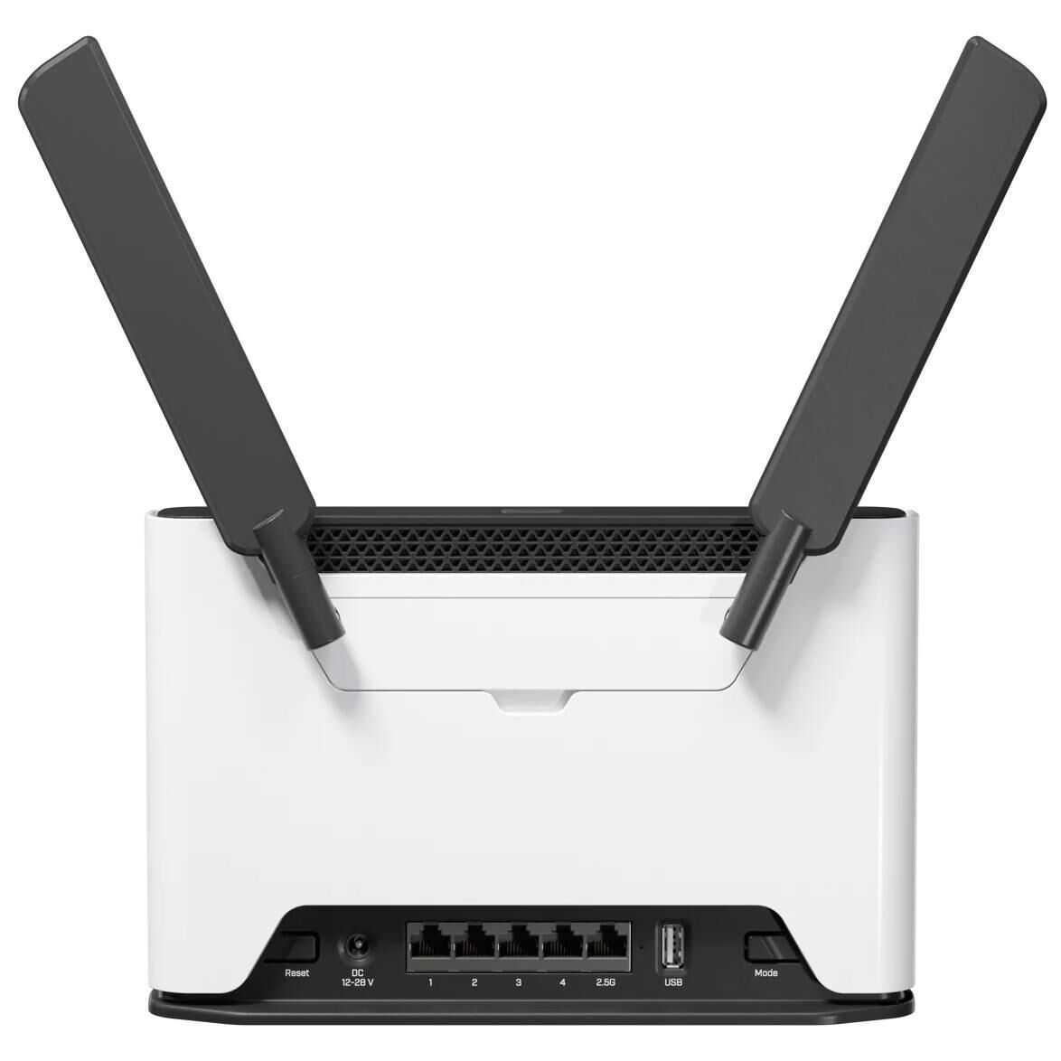 Mikrotik Chateau LTE7 ax routeur sans fil Gigabit Ethernet Bi-bande (2,4 GHz / 5 GHz) 4G Noir et Blanc