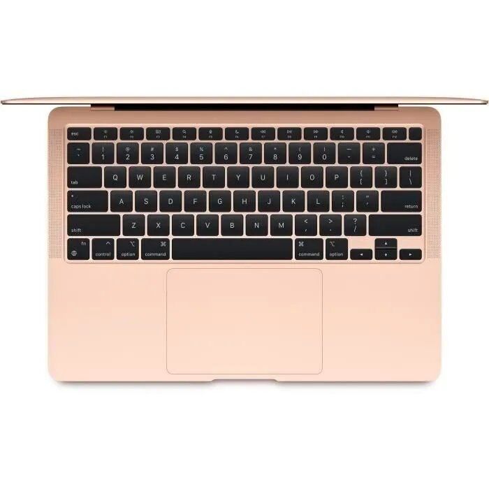 Apple - 13,3" MacBook Air (2020) - Puce Apple M1 - RAM 8Go - Stockage 512Go - Or - AZERTY (2020) - Reconditionné - Etat correct