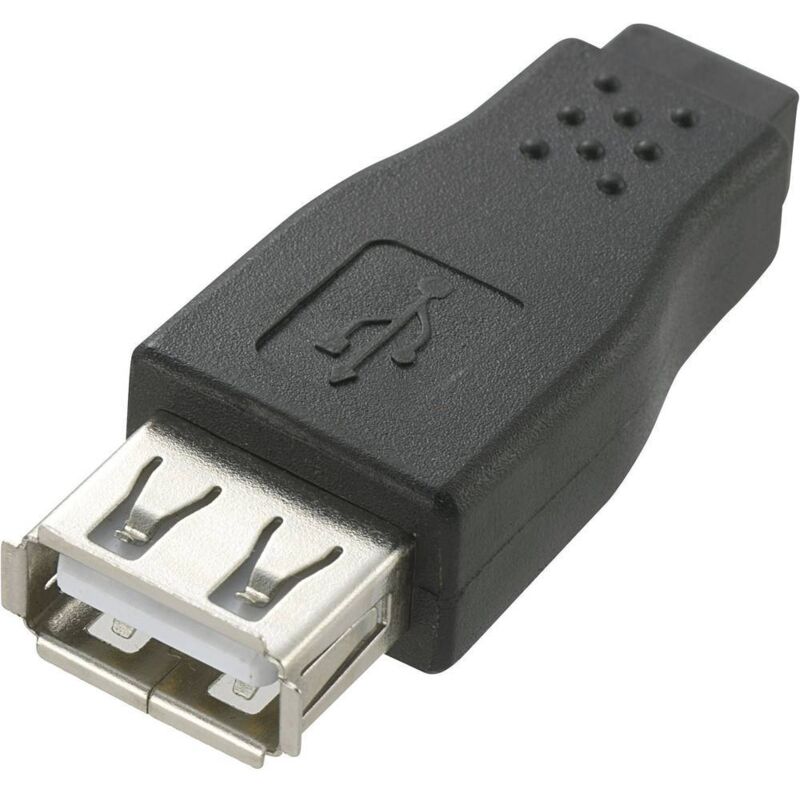 Renkforce - Usb 2.0 Adaptateur [1x Usb 2.0 Type à Femelle - 1x Usb 2.0 Femelle Mini-b] Rf-4780816 0.00 M Y071762