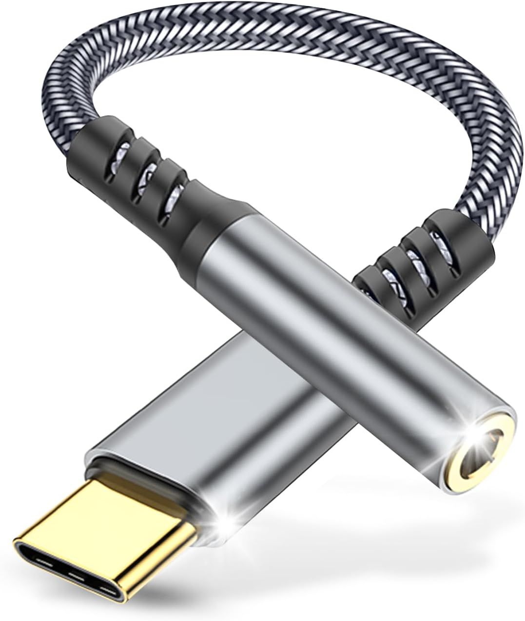 MEVRONISSHOP-Adaptateur USBC vers Jack avec DAC  Compatible Samsung, Xiaomi, iPad