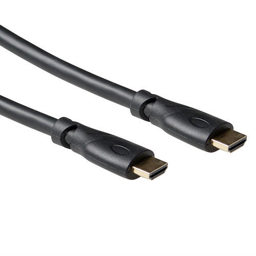 Câble HDMI ACT AK3841 1 m Type A (Norme) Noir