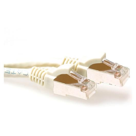 ACT FB6005 câble de réseau Ivoire 5 m Cat6a S/FTP (S-STP)