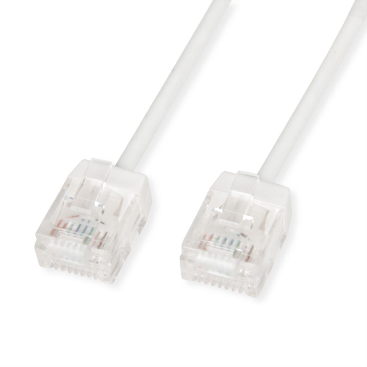 ROLINE 21.15.4475 câble de réseau Blanc 5 m Cat6a U/UTP (UTP)