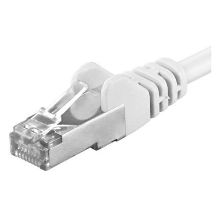 PremiumCord SP6ASFTP050W câble de réseau Blanc 5 m Cat6a SF/UTP (S-FTP)