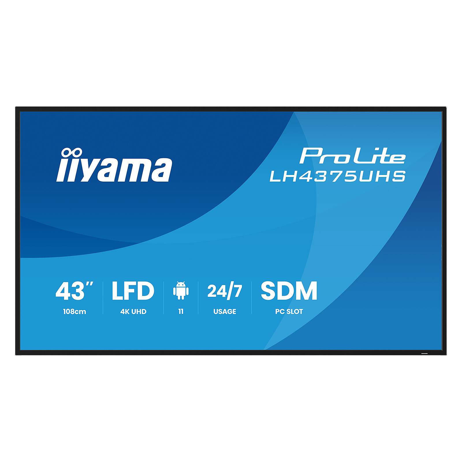 iiyama 43" LED - ProLite LH4375UHS-B2AG